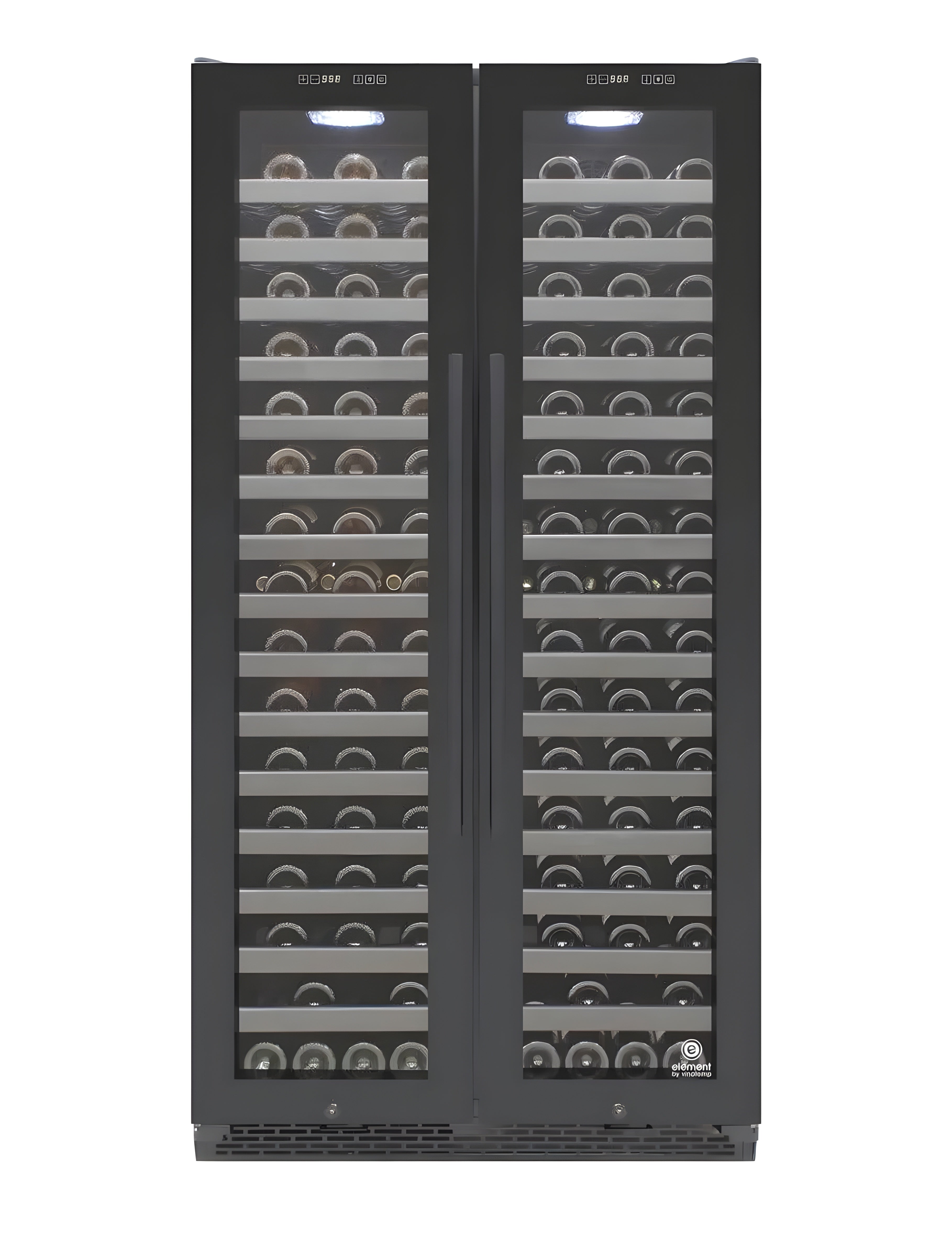 Vinotemp 36-Inch Double Door Wine Cooler - EL-36TD180