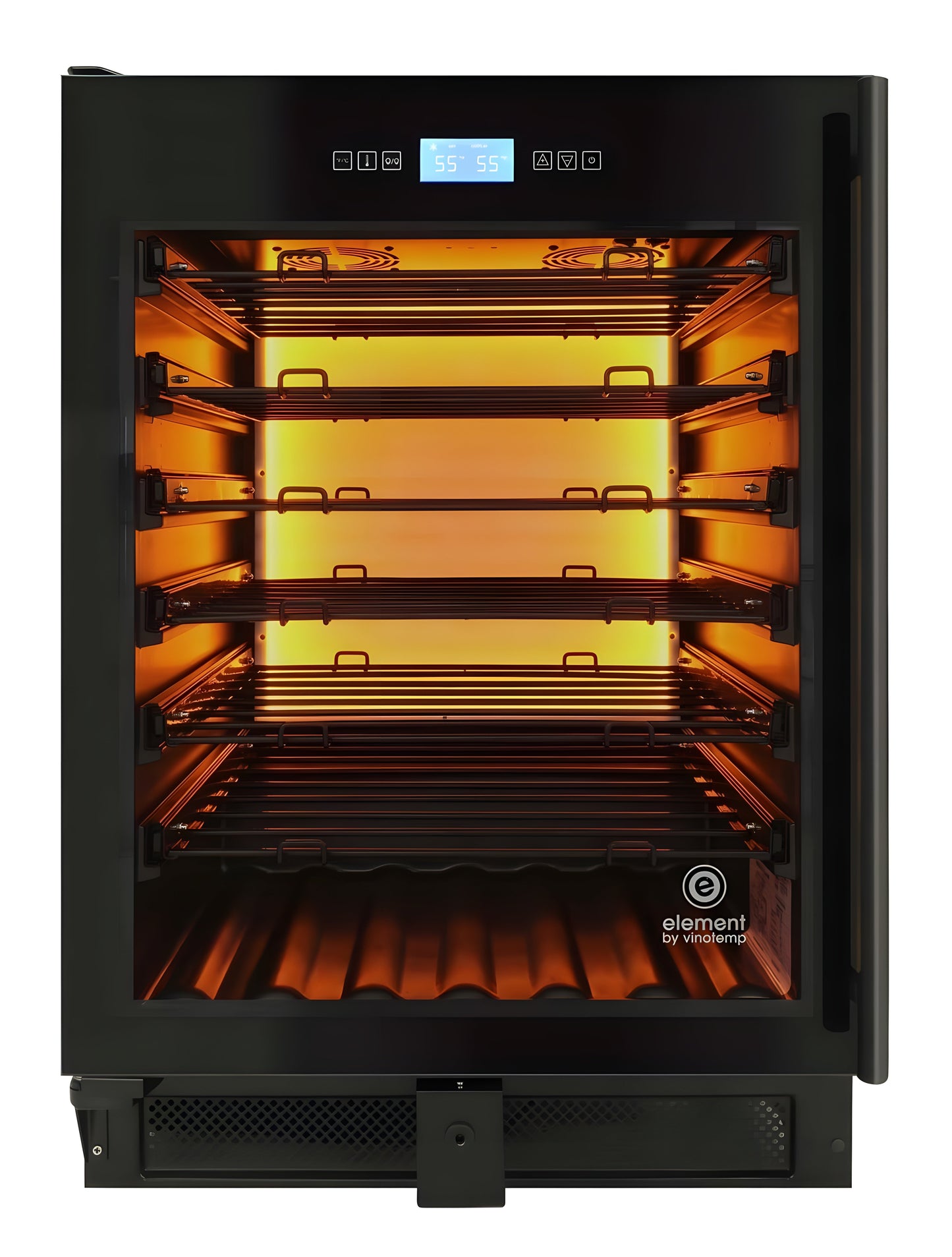 41-Bottle Single-Zone Wine Cooler (Black)  - EL-WCU103-02