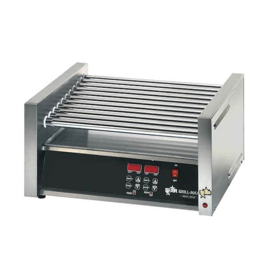 Star 8A-30STE-120V Grill-Max® Roller Grills with Electronic Controls with Clear Bun Door 120 - 8A-30STE-120V