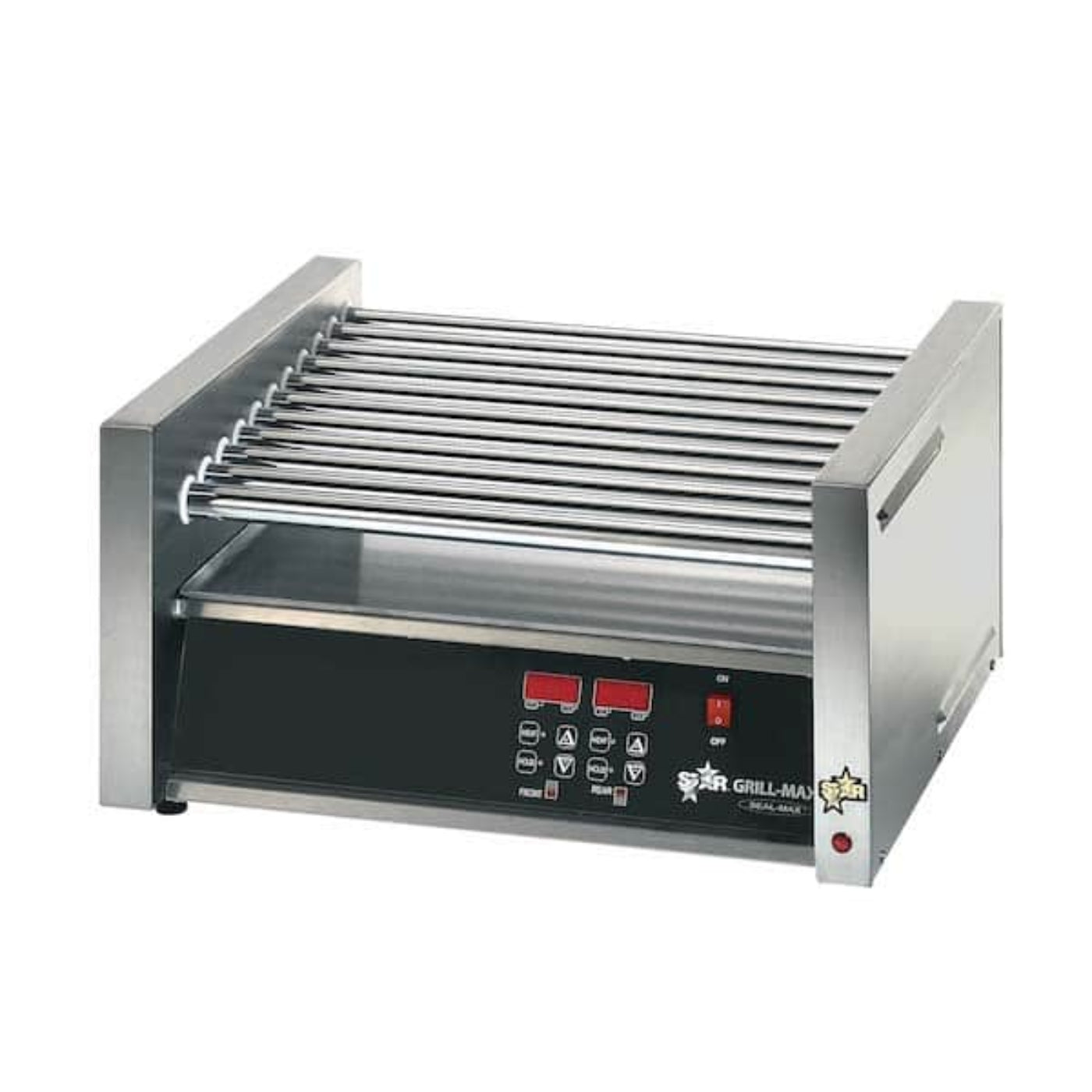 Star 8A-30STE-120V Grill-Max® Roller Grills with Electronic Controls with Clear Bun Door 120 - 8A-30STE-120V