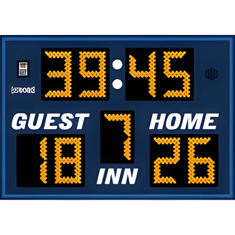Electro-Mech Outdoor Portable Multi-Sport Scoreboards 5'x3-1/2' - LX6324
