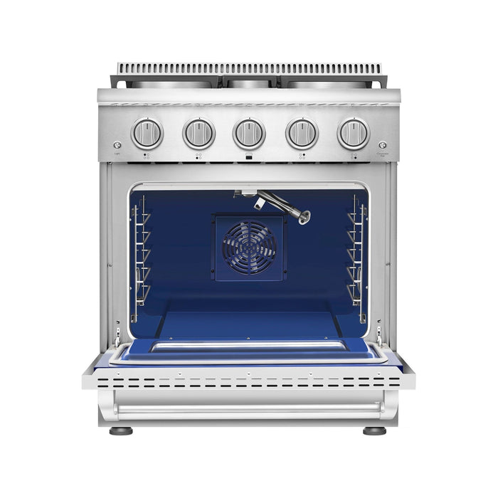 Empava 30GR03 30 Inch Freestanding Range Gas Cooktop And Oven