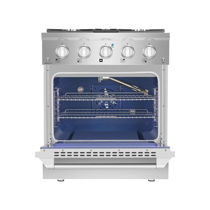 Empava 30GR07 30 in. Pro-Style Slide-In Single Oven Gas Range