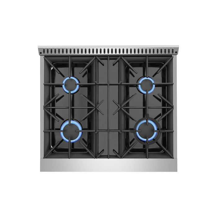 Empava 30GR07 30 in. Pro-Style Slide-In Single Oven Gas Range