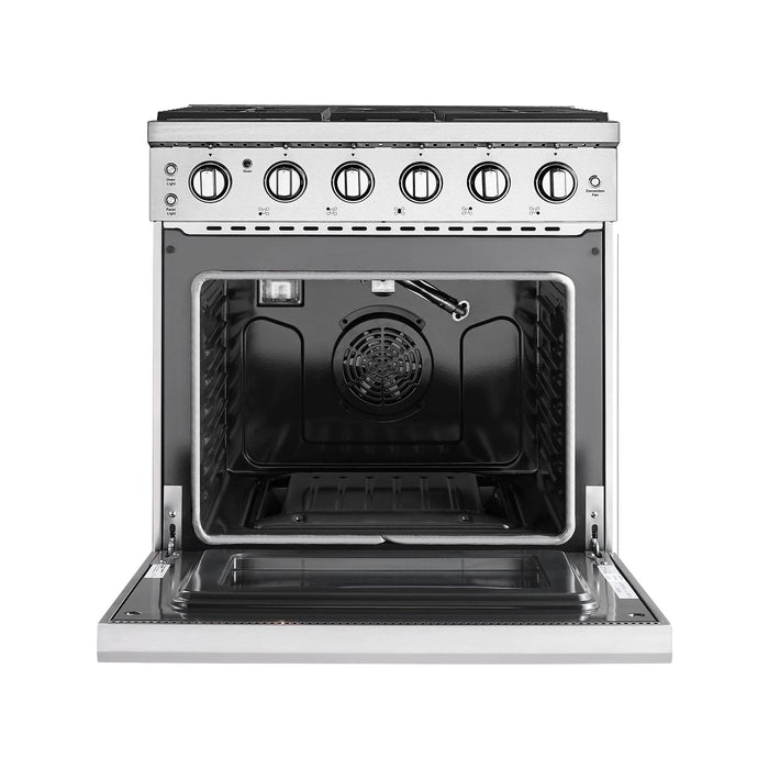 Empava 30GR10 30 In. Pro-Style Slide-in Single Oven Gas Range