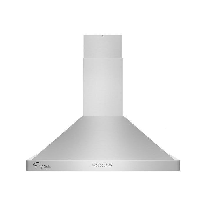 Empava 30RH05 30 in. 400 CFM Wall Mount Range Hood