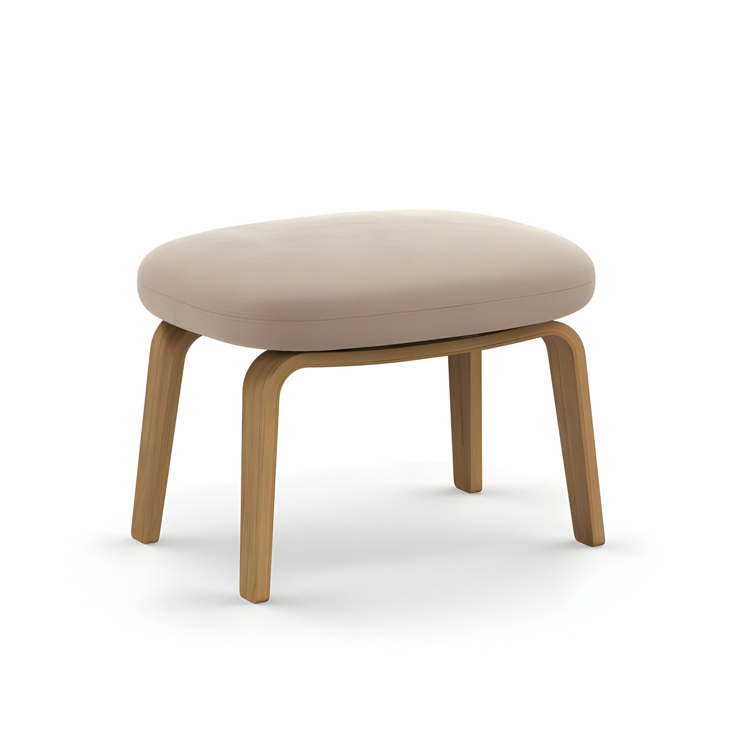 Normann Copenhagen Era Footstool - Wood Legs - 707217