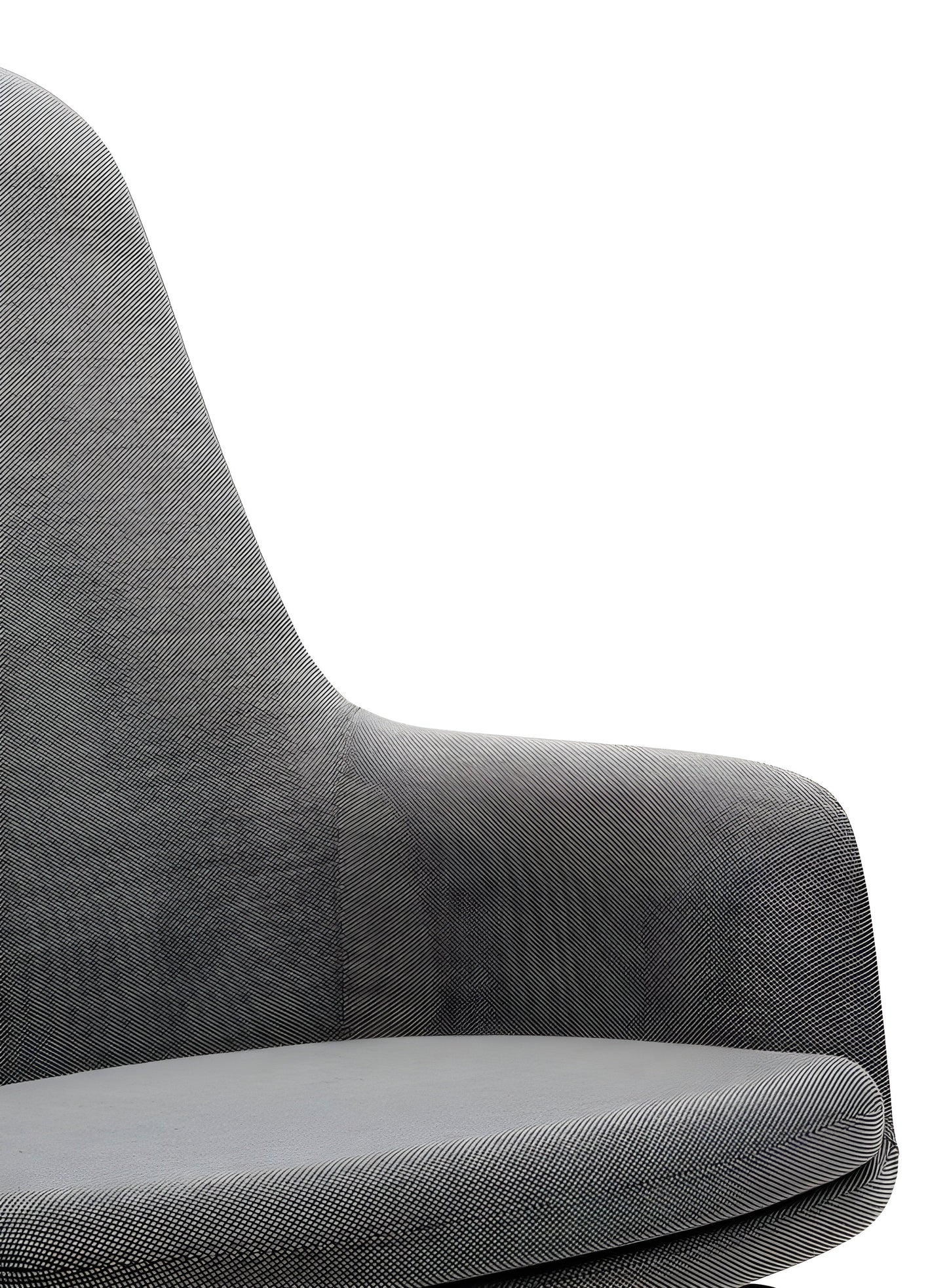 Normann Copenhagen Era Lounge Chair High - Metal Legs - 707077