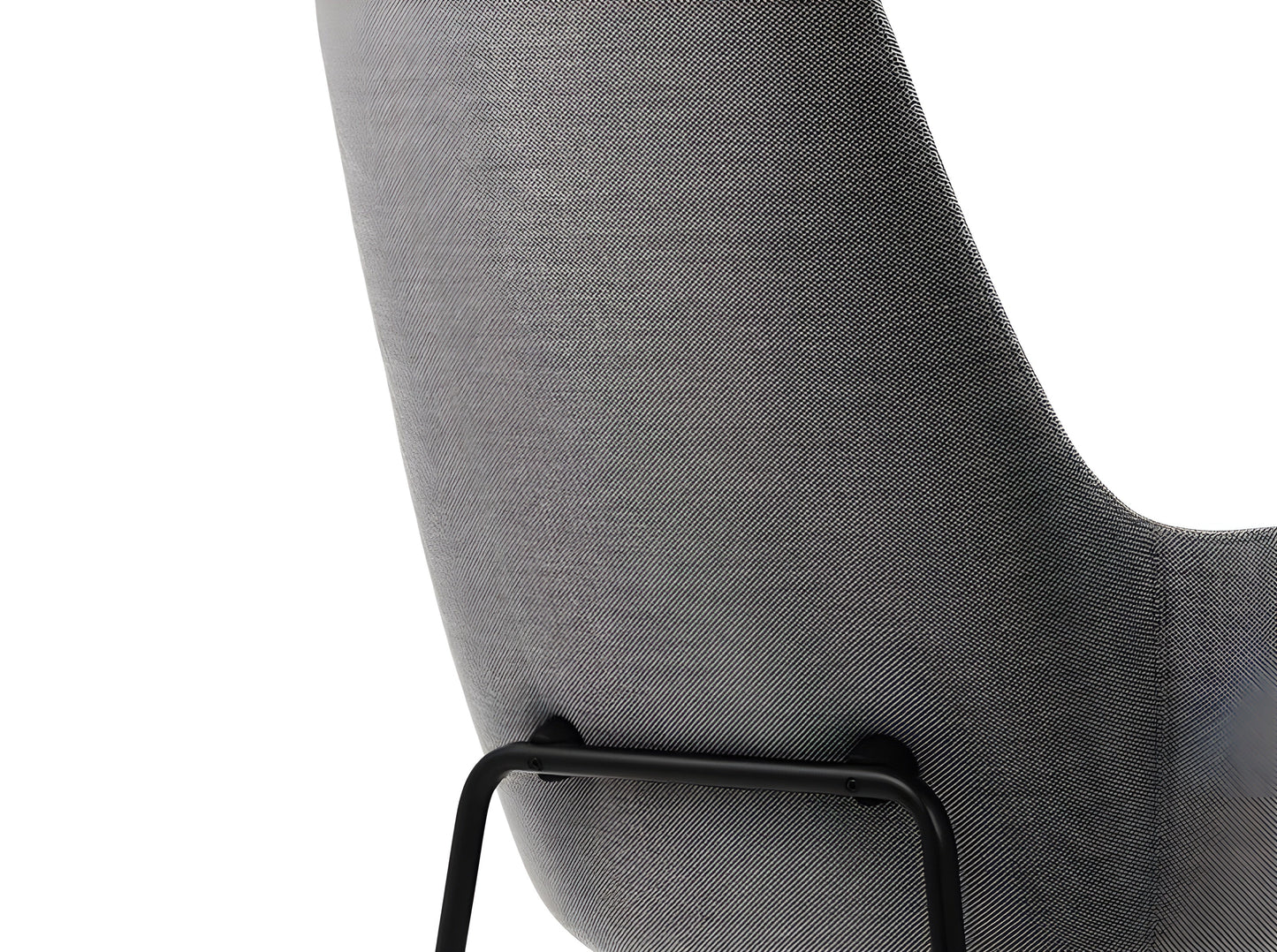 Normann Copenhagen Era Lounge Chair High - Metal Legs - 707077