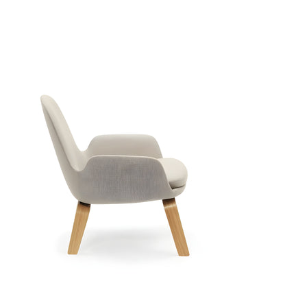 Normann Copenhagen Era Lounge Chair Low - Wood Legs - 707027