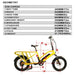 Eunorau G30 Cargo Delivery Cargo City Electric Bike