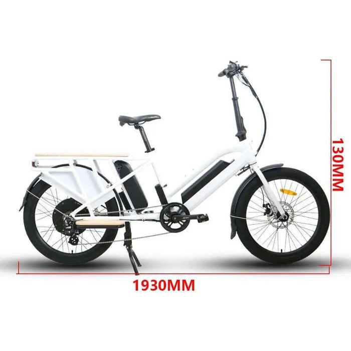 Eunorau Max Cargo Family/Delivery Utility Electric Bike