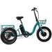 Eunorau New-Trike Folding Fat Tire Cargo Electric Tricycle