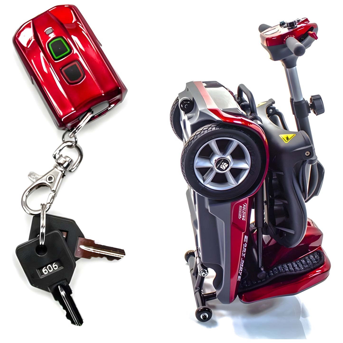 EV Rider Transport AF+ 24V 180W Automatic Folding Mobility Scooter