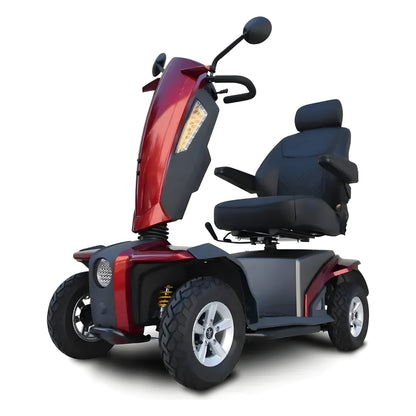 EV Rider VitaXpress 750W Heavy Duty All Terrain Mobility Scooter - S12E- RED