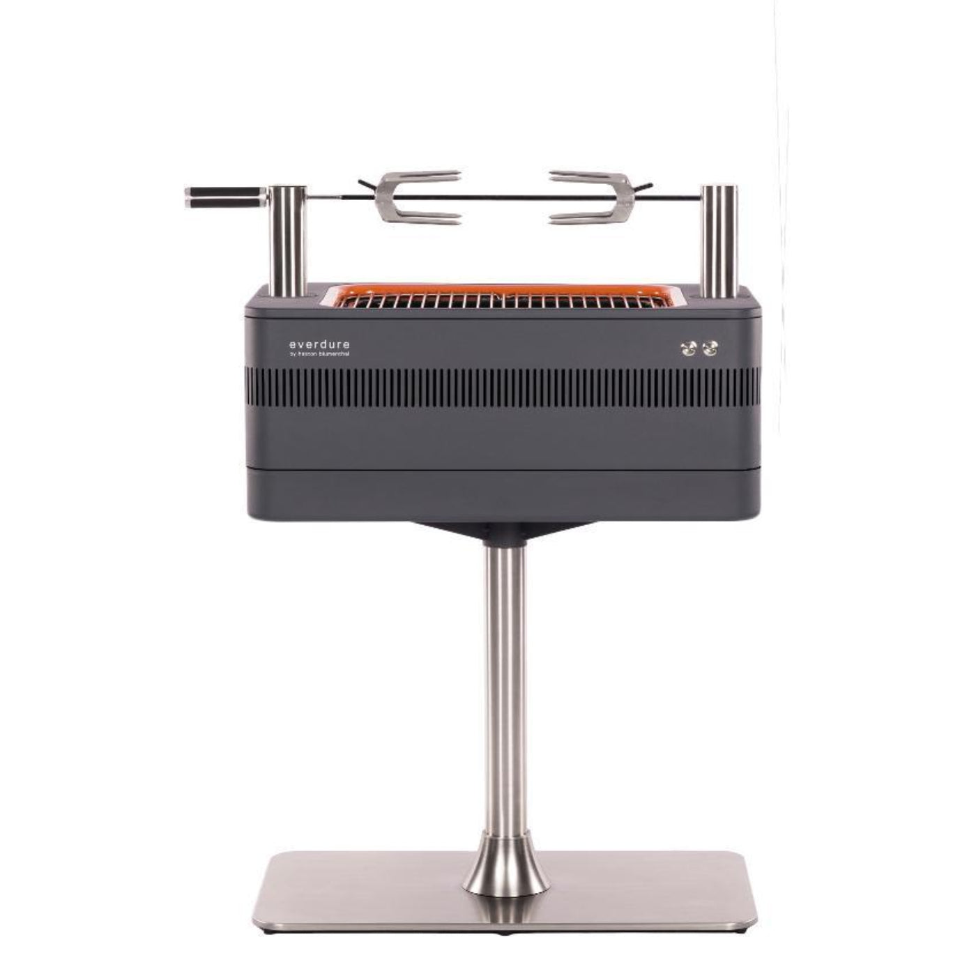 Everdure By Heston Blumenthal FUSION 29-Inch Charcoal Grill With Rotisserie & Electronic Ignition -  CE1BSUS