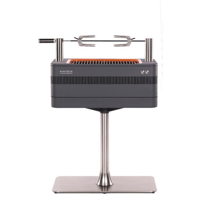 Everdure By Heston Blumenthal FUSION 29-Inch Charcoal Grill With Rotisserie & Electronic Ignition -  CE1BSUS