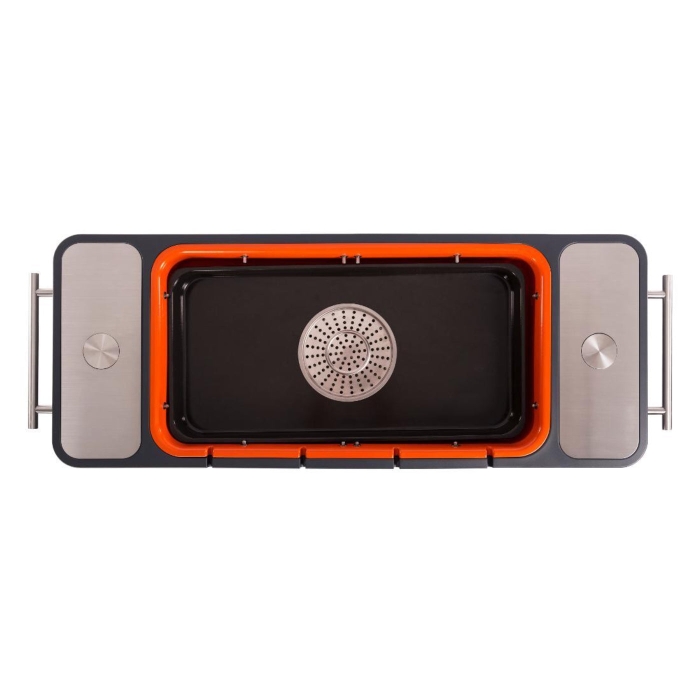 Everdure By Heston Blumenthal HUB ll 54-Inch Charcoal Grill With Rotisserie & Electronic Ignition  - HBCE2BUS