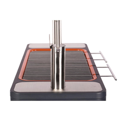 Everdure By Heston Blumenthal HUB ll 54-Inch Charcoal Grill With Rotisserie & Electronic Ignition  - HBCE2BUS