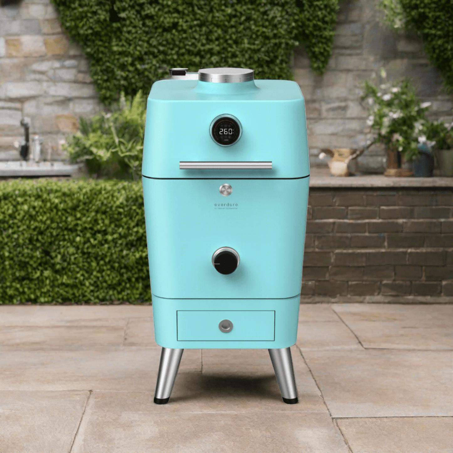 Everdure By Heston Blumenthal 4K 21-Inch Charcoal Grill & Smoker  - CE4KMUS