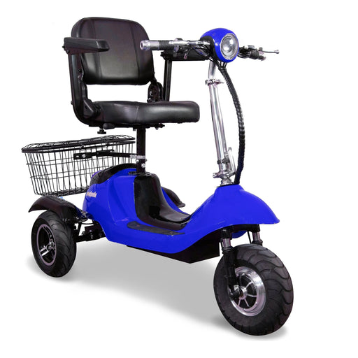 EWheels EW-20 48V 500W 3-Wheel Mobility Scooter Blue