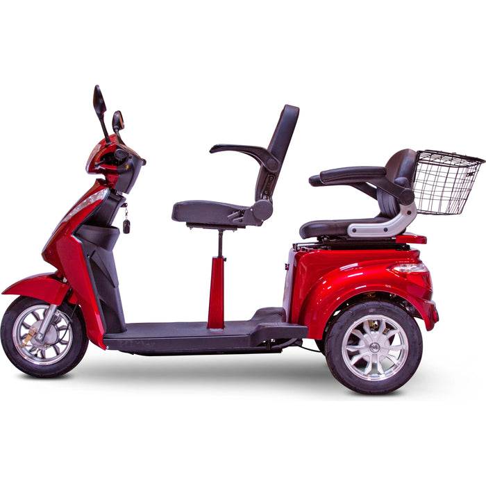 EWheels EW-66 700W Two Passenger 3-Wheel Mobility Scooter