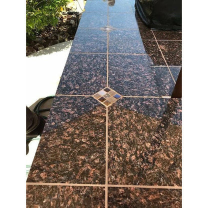 KoKoMo St. John 7'6" BBQ Island W High Bar on three sides and Lights 4 Burner BBQ Grill - St.John-H-bar