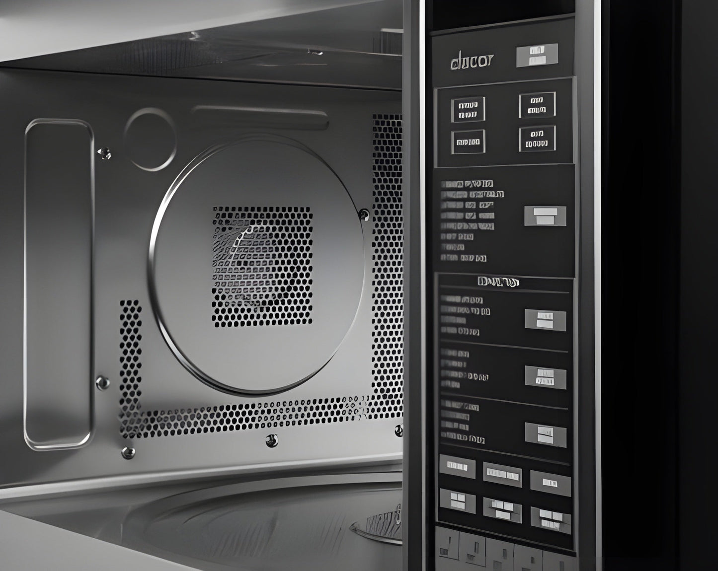 DACOR 24" Convection Microwave, Silver Stainless Steel - DCM24S-KT