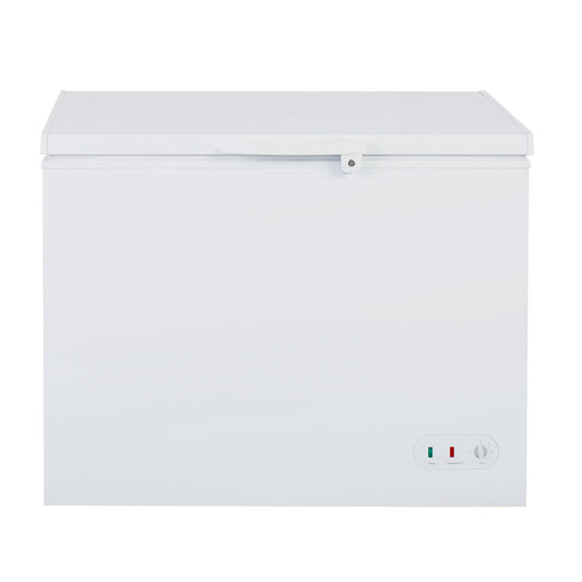 Maxx Cold Chest Freezer with Solid Top, 40.6"W, 49.6 cu. ft. Storage Capacity, Locking Lid, Garage Ready, in White - MXSH9.6SHC