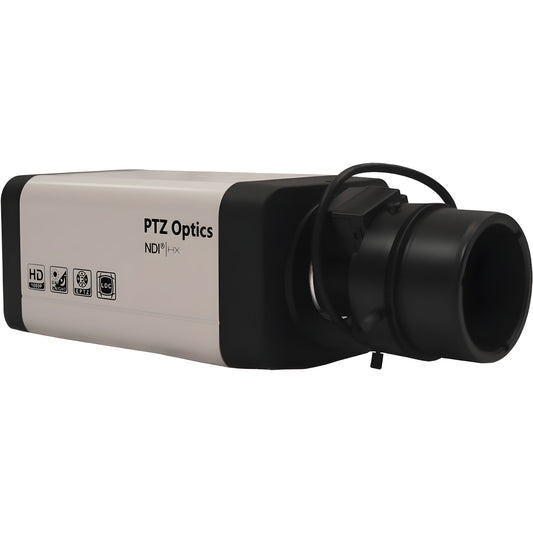 PTZOptics PTVL-NDI-ZCAM-BK ZCam 1080P IPBroadcast & Conference Camera (Gray) - PTVLNDIZCAMBK