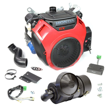 Honda Horizontal Engine with Snorkel Air Cleaner - EQUI,GX630-TXF2