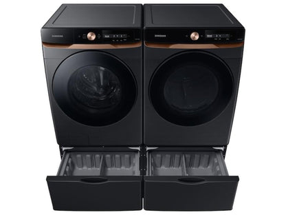 SAMSUNG 7.5 cu. ft. AI Smart Dial Gas Dryer with Super Speed Dry and MultiControl(TM) in Brushed Black - DVG46BG6500VA3-KT