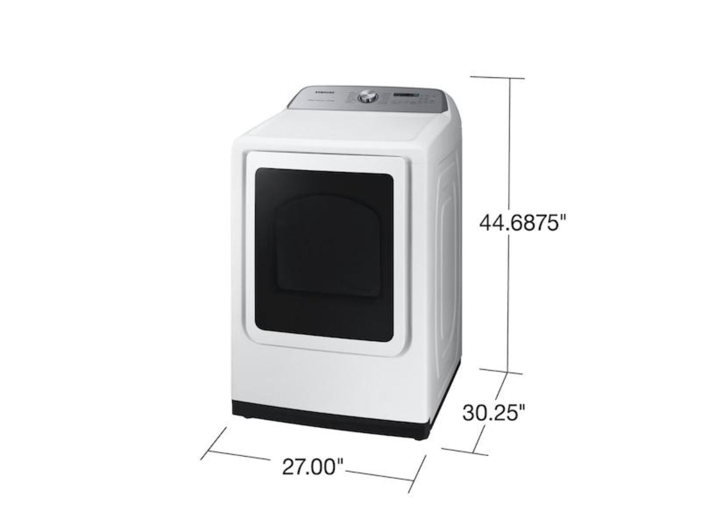 Samsung DVG52A5500W 7.4 CF SMART GAS DRYER W STEAM SANITIZE+ - DVG52A5500W-KT