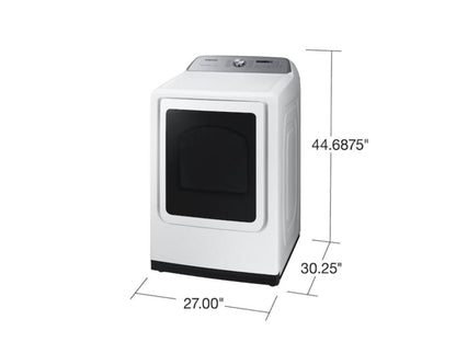 Samsung DVG52A5500W 7.4 CF SMART GAS DRYER W STEAM SANITIZE+ - DVG52A5500W-KT
