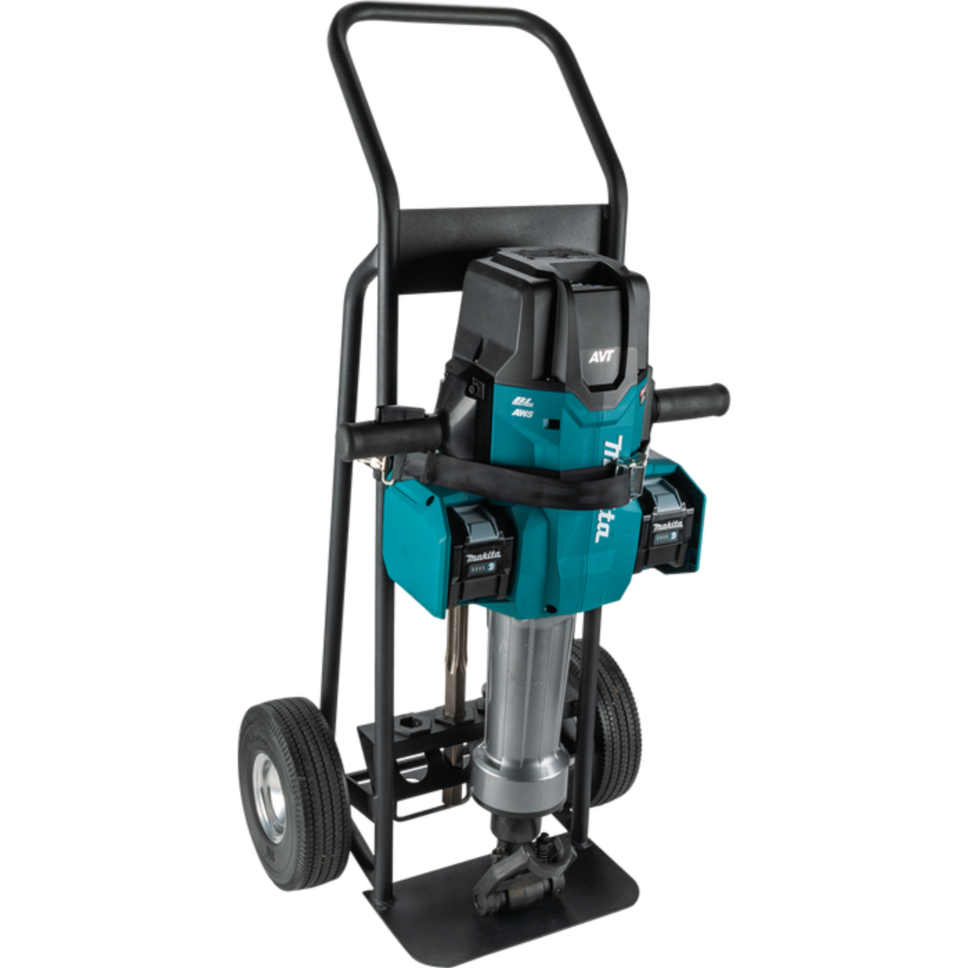 Makita 80V max (40V max X2) XGT Brushless 70 lb. 1‑1/8" Hex AVT Breaker Hammer Kit, AWS Capable  - GMH04PLX