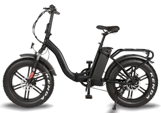 T4B 36V/13AH Fat 2-Way Fat Tire Folding Electric Bike  - EB-350WFATBLK