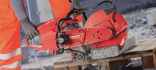 Hilti Hand Held Concrete Saw - DSH 700-X GAS CUT-OFF SAW