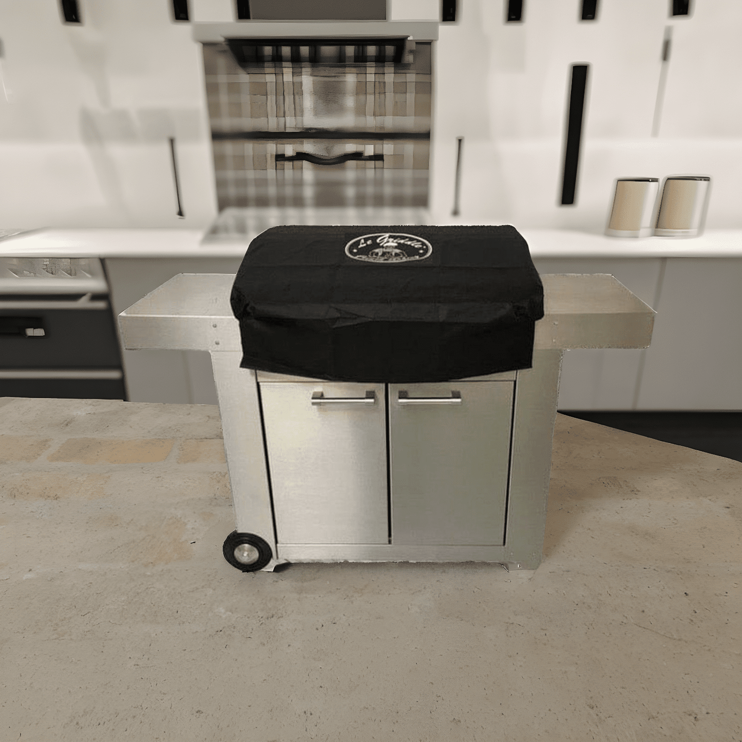 Le Griddle - Built-In Cover for 1 Burner Griddles - GFLIDCOVER40