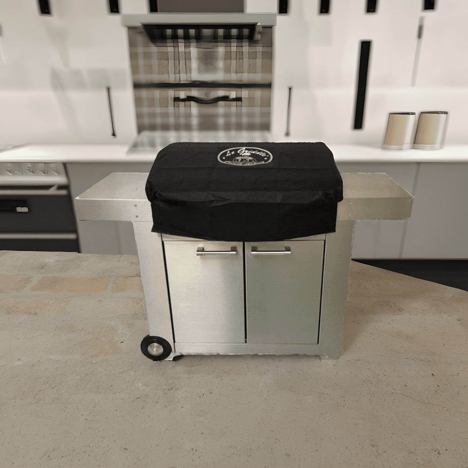 Le Griddle - Built-In Cover for 1 Burner Griddles - GFLIDCOVER40