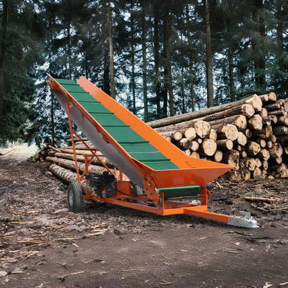 [CLEARANCE] 6.5HP 208cc Firewood Conveyor Max. 9.3ft Lift Height with B&S Engine