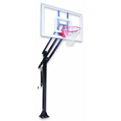 First Team Attack In Ground Adjustable Basketball Goal - Attack II