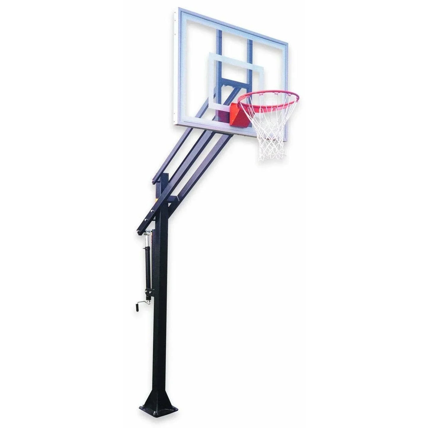 First Team Attack In Ground Adjustable Basketball Goal - Attack II