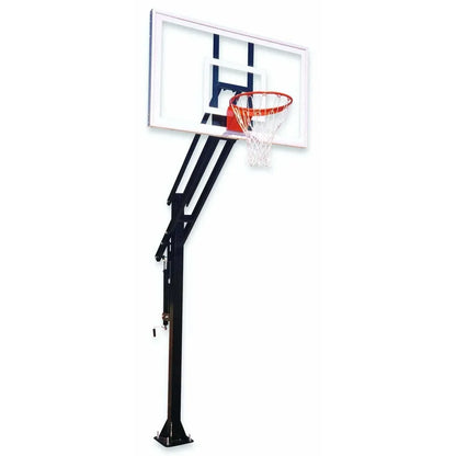 First Team Attack In Ground Adjustable Basketball Goal - Attack II