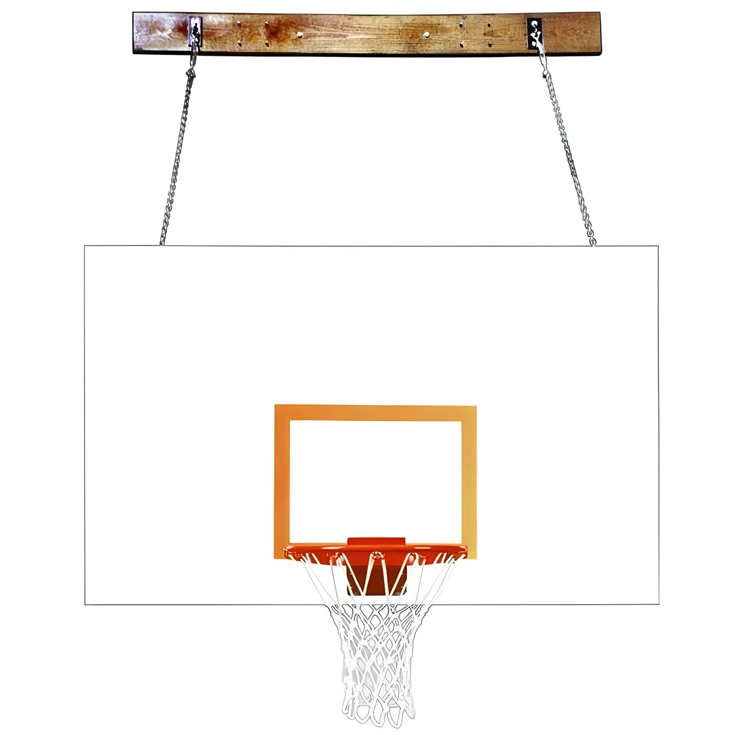 First Team FoldaMount68 Wall Mount Basketball Goal - FoldaMount68 Victory