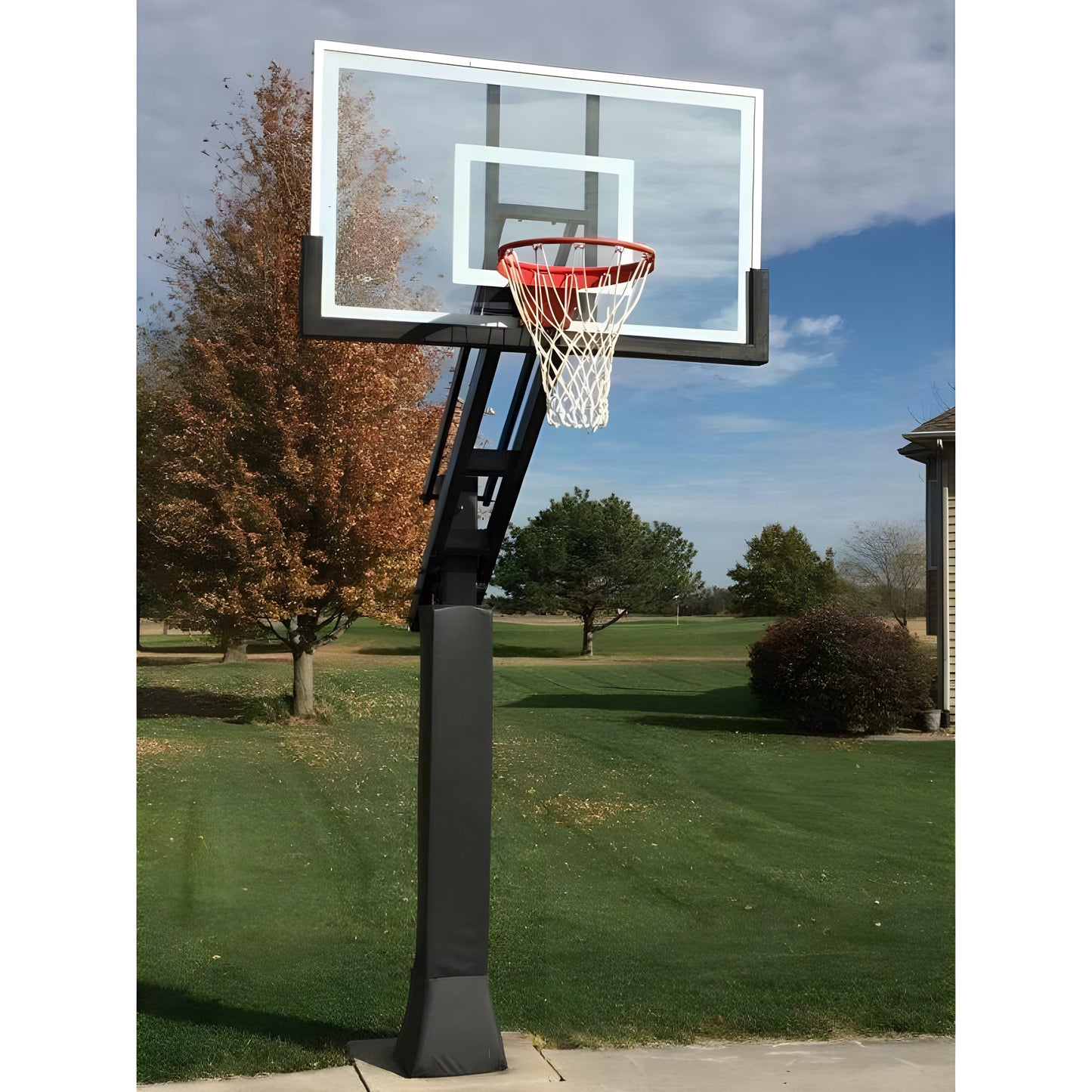 First Team Force In-Ground Adjustable Basketball Goal - Force IIIc