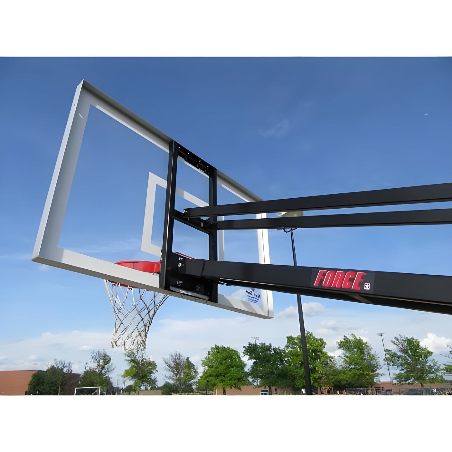 First Team Force In-Ground Adjustable Basketball Goal - Force IIIc