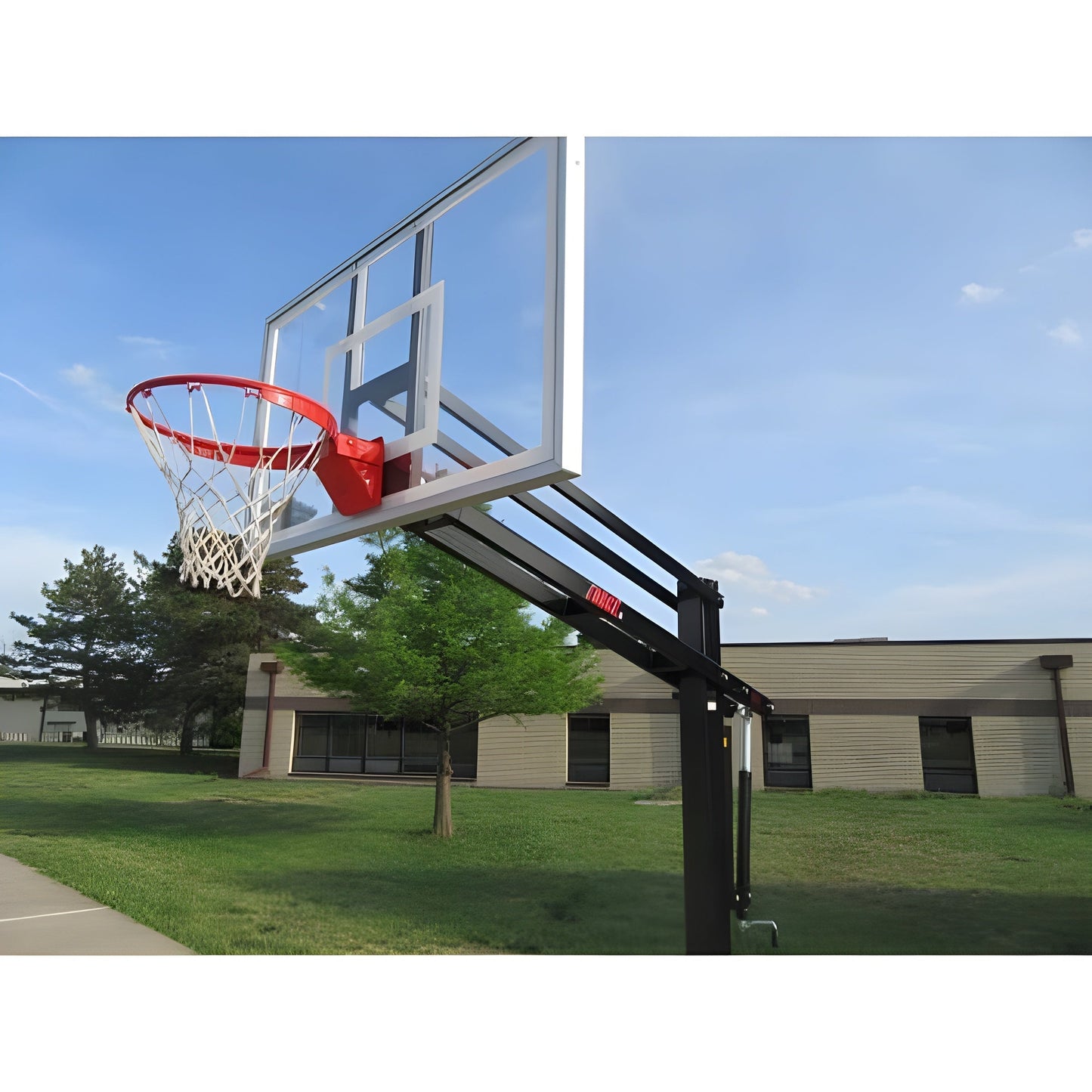 First Team Force In-Ground Adjustable Basketball Goal - Force IIIc