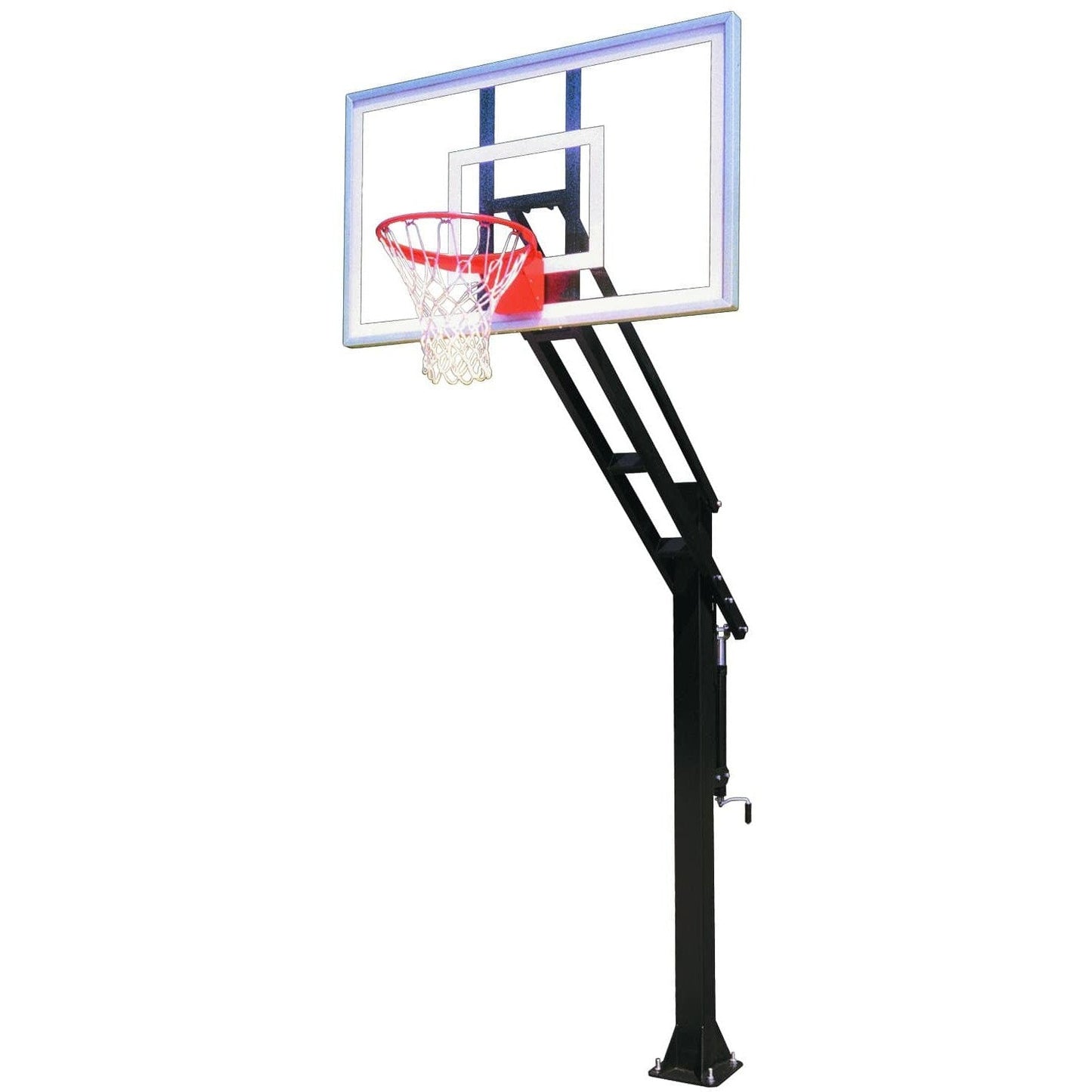 First Team Force In-Ground Adjustable Basketball Goal - Force IIIc