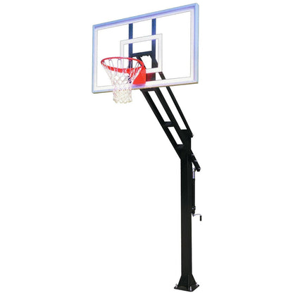 First Team Force In-Ground Adjustable Basketball Goal - Force IIIc