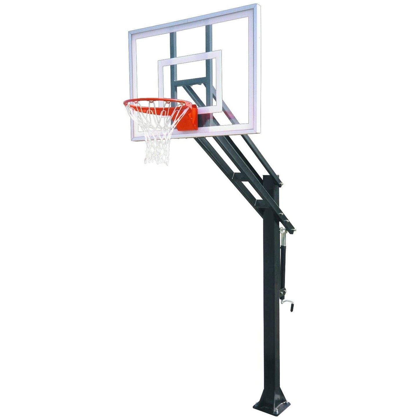 First Team Force In-Ground Adjustable Basketball Goal - Force IIIc